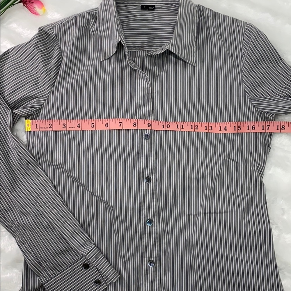 Theory Bottom Up Top Size S Color Gray And White - image 5